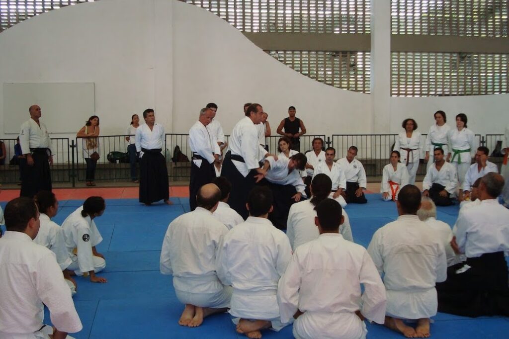 Com o mestre Stobbaerts no Brasil, 2008.