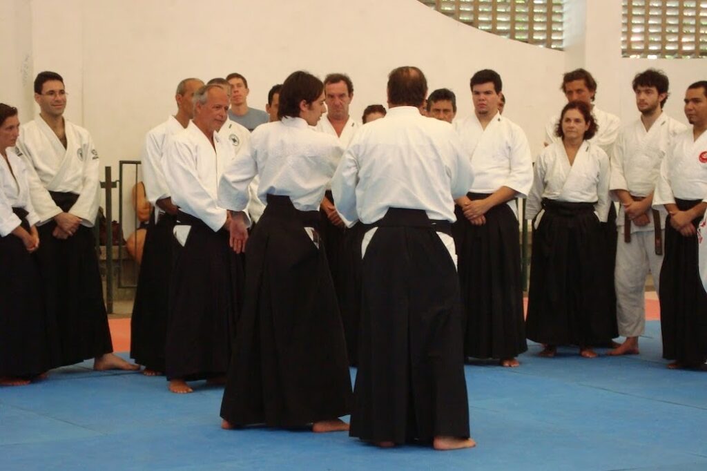 Com o mestre Stobbaerts no Brasil, 2008.